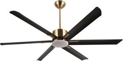 China 72 Inch Modern Smart Ceiling Fan with Light in White ABS for sale