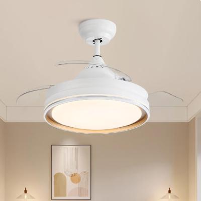 Chine Ventilateur de plafond rétractable à moteur CC à 6 vitesses avec lumière à vendre