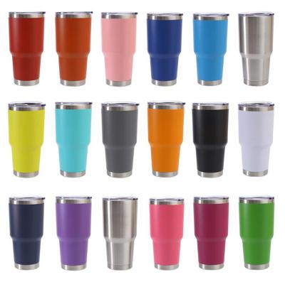 China Amazon Sales 30oz 20oz Tumbler Cup Sustainable Hot Stainless Lean Summer Cold Beer Tumbler for sale