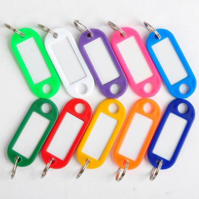 China Luggage Tag Fitted Outdoor Key Chain New Product Multi Color Plastic Luggage Tag Fitted Outdoor Key Chain for sale