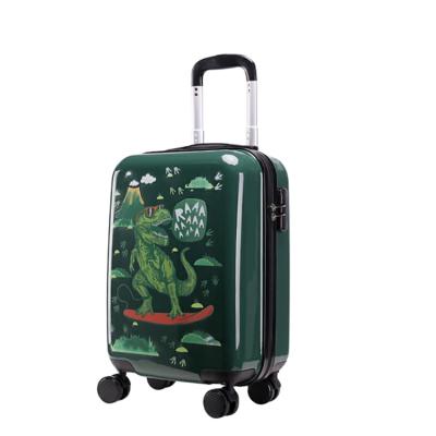 China New Design Eco-friendly Material Animal Kids Suitcase Luggage Case Children Trolley Rolling Suitcase for sale