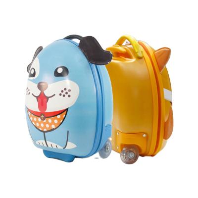 China 15 Inch Cartoon EVA PU Suitcase Trolley Kids Trolley Travel Bag Luggage Bag Children's Luggage Bags OEM for sale