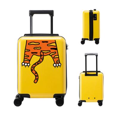 China Dinosaur Eco-Friendly Material 16 Inch ABS Trolley Travel Luggage Suitcase For Kids for sale