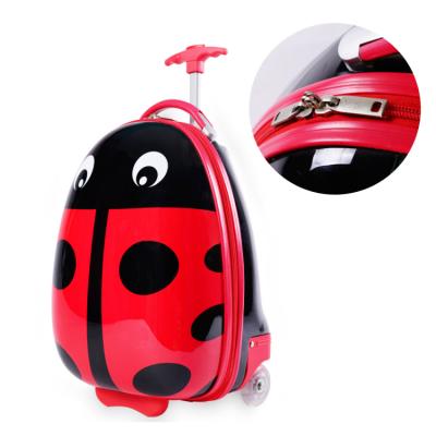 China Professional Cartoon OEM Cut Travel ABS Travel Case Hard PC Kids Luggage Set for sale