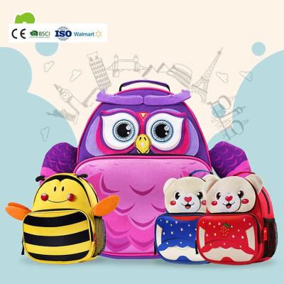 China Lovely Popular Anti-theft Cartoon Kids Backpack Children School Bags, Children Cartoon Kids Backpack for sale