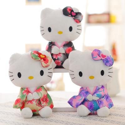 China Hello Kitty Toy Soft Stuffed Plush Toy From Kitty Products Japanese Style Cheap Kawaii Hello Kitty Cute Handmade Wholesale for sale