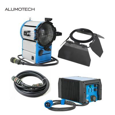 China ALUMOTECH HMI 1200W Aluminum Light Head+ Up To 1000Hz 1200W&575W E-Ballast Flicker-Free+7m Pro Cable For Film Studio Photography for sale