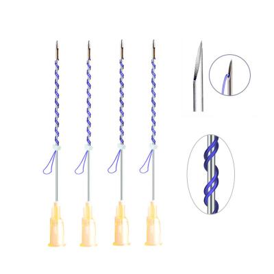 China Good Quality Beauty Salon 26G 38mm 26G 60mm PDO Double Screw Thread For Tighting Skin for sale