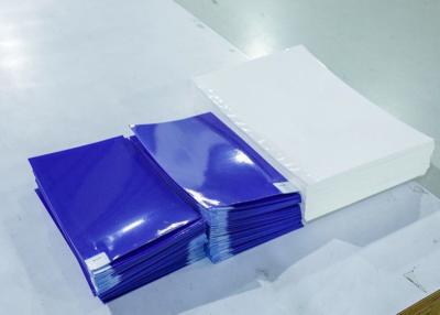 China Reinraum Anti-Rutsch-Bodenmatte Blaue Klebrige Matten Material Polyethylen zu verkaufen