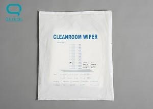 China 55% Microfiber 45% Polyester Cleanroom Wipes Lint Free Polyester Wipes For Cleanroom for sale