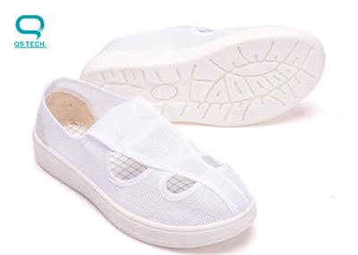 China Anti Static ESD Cleanroom Shoes 106 - 109Ω Resistance To Ground for sale