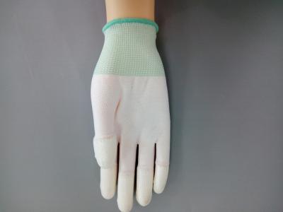 China Anti Static ESD Gloves Finger Tip Coatings With Carbon Filament S - XL for sale