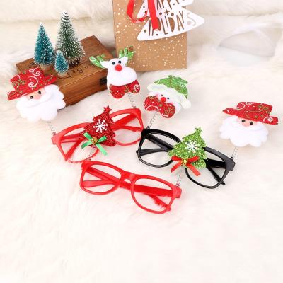 China Wholesale Christmas Party Decor OurWarm Party Atmosphere Christmas Glass Photo Props for sale