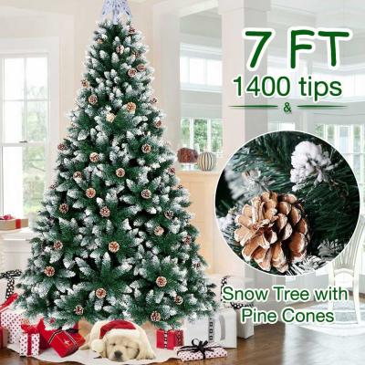 China Indoor and Outdoor Christmas Decorations OurWarm Customized Indoor Arbol De Navidad Christmas Decoration Supplies Assembled Christmas Tree for sale