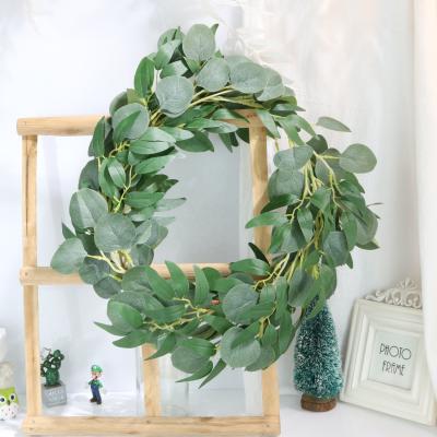 China OurWarm 2M 1.7M Artificial Willow Leaves Eucalyptus Wedding/Party Decor Leaves Bulk Birthday Party Wedding Home Decor for sale