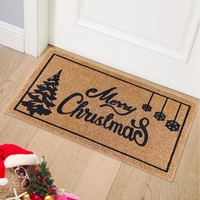 China OurWarm Mreey Washable Christmas Door Floor Mat for sale