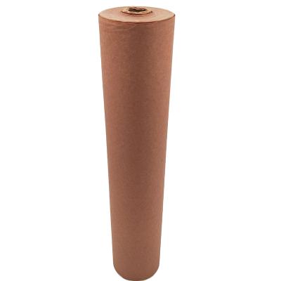 China Heat Resistance Biodegradable Kraft Paper Butcher Jumbo Paper Pink Waterproof Pink Roll for sale