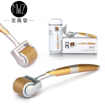 China Titanium Anti-hair Removal ZGTS 200 Needles Derma Roller /skin roller / medical grade derma roller for sale