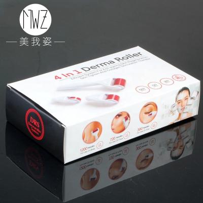 China 2021 Newest Anti-hair Removal 4 in 1 Derma Roller / Dermaroller ostar 0.25mm for sale