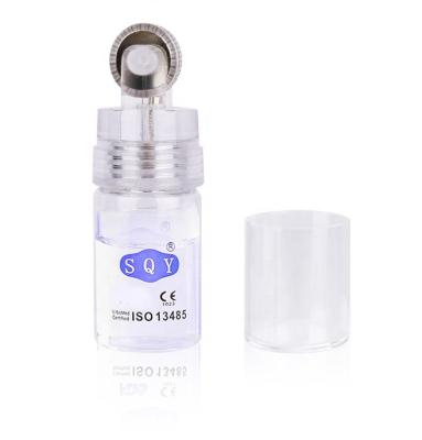 China New Design Anti-hair Removal Nutrition Infusion Derma Roller 192 Titanium Needle Microneedles Gold Dermaroller for sale