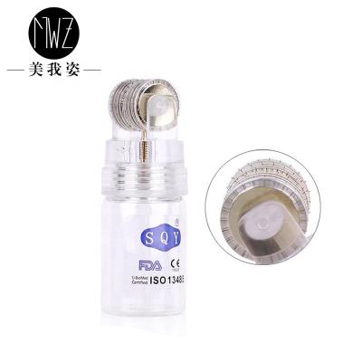 China New Anti-hair Removal September Design Nutrition Infusion Derma Roller 192 Titanium Needle Microneedles Gold Super Dermaroller for sale