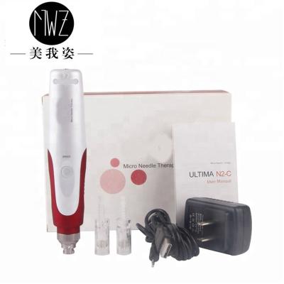 China Electric Anti Hair Removal Derma Roller Stamp Pen For Facial Whitening for sale