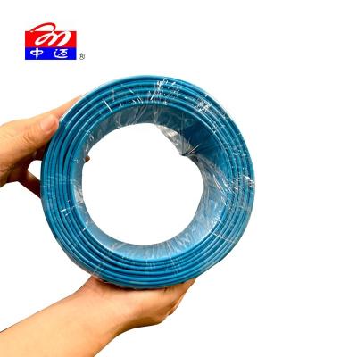 China Building PVC House and House Wiring Hot 4mm Pure Copper PVC Jacket Single Core Construction Wire 1.5mm 2.5mm Electrical Cable and Wire CCC Prices for sale