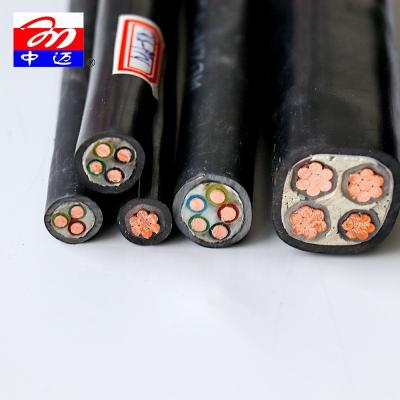 China YJV/YJV22 /YJLV /YJLV22 /zr Underground Cable 0.6/1KV 3+2 Cores CU/AL/XLPE/PVC/SWA Cable for sale