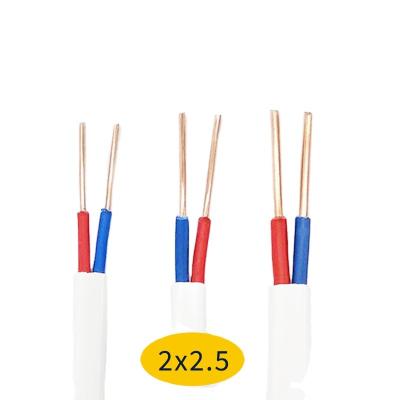 China Best Underground Selling Electric Electrical Cable Twin Wire 2 Flat Core For Home for sale