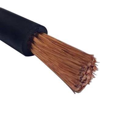 China Construction High Quality 95mm2 Battery Metal Cooper 25mm Flexible Welding Rubber Wires Cable For Welding Device for sale