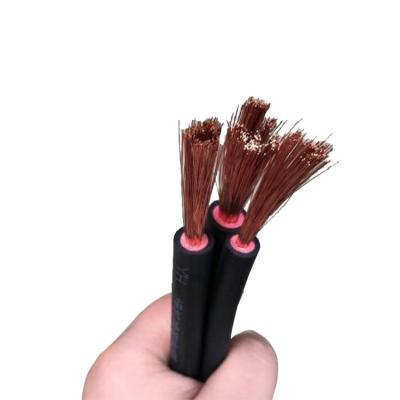 China Cable 2/0 Battery Electric Current Lead Metal Construction 35mm Battery Flexible Copper Welding Cables For Welding Machine for sale