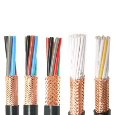 China Copper control kvvp pvc insulated pvc sheathed shielded armored control cable for sale