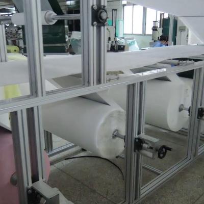 China Air Conditioner Filter Bag Making Machine 11800(L)*1650(W)*2100(H)Mm for sale