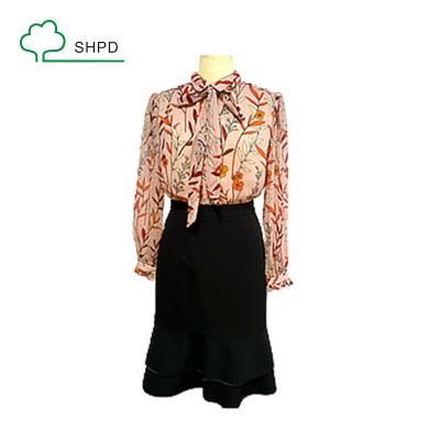 China Hot Selling Customized Anti-Static Ladies Clothes Women Casual Dress for sale