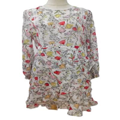 China The FLORAL DRESS of the antistatic LADY for sale