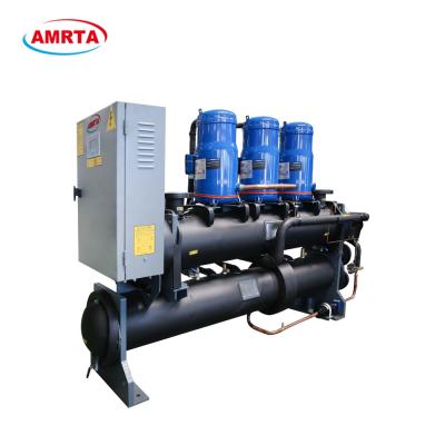 China Hotels High Efficiency Water Chiller Water Source Heat Pump Water Cooled Air Conditioner for sale