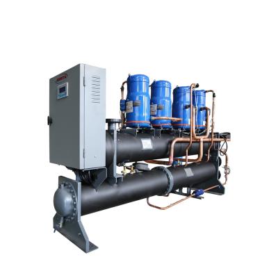 China Newest Hotels Factory Price Water Cooled Air Conditioner 80-160Kw Scroll Chiller for sale