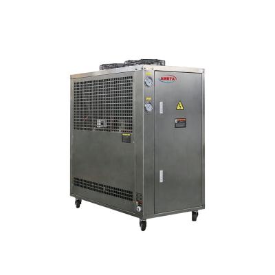 China Portable Mobile Air Cooled Hotels Glycol Water Cooler Small Refrigerator With Casters for sale