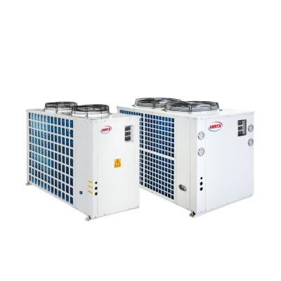 China Hotels DC Inverter Air Source Heat Pump Small Water Chiller for sale