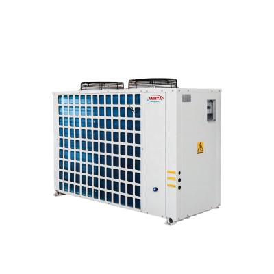 China Hotels Air Cooled Mini Chiller Small Refrigerator with Electric Heater for sale