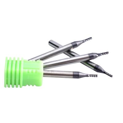 China CNC Process 58 Degree Solid Carbide Tungsten Steel 4 Flutes Square End Mill HRC58 1MM 1.5MM 2MM 2.5MM 3MM 4MM 5MM 6MM 8MM 10MM 12MM for sale