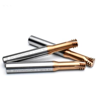 China CNC Process CNC 60Degree Tungsten Steel Three Row Wire Milling Cutter Mill Mill M1 M1.2 M1.4 M1.6 M2 M2.5 M3 M4 M5 M6 M8 M10 M12 M14 for sale