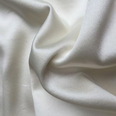 China Organic in stock 19 mm spandex satin silk fabric from africa silk fabric factory direct for sale