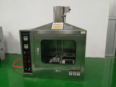 China Flammability Chamber ISO 11925-2, Construction material flame test chamber for sale