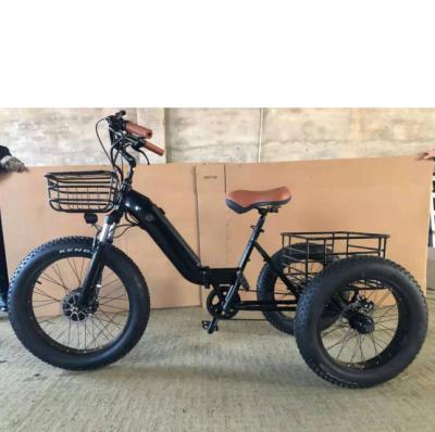 China Motorized Adults Motorized Tricycle 48V 14Ah Lithium Battery Using For Cargo for sale