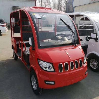 China 2020 new release freestyle four wheels open electric rickshaw for passengers for sale