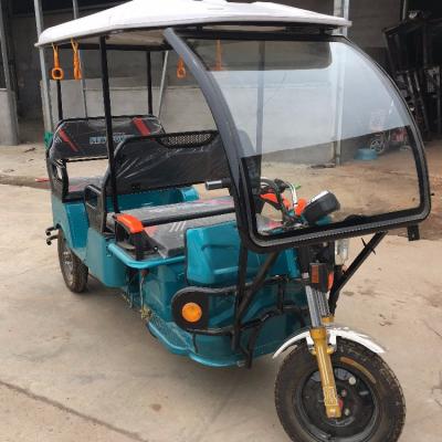 China Electric Auto Tourist Sightseeing Rickshaw Gear Shifting 800watt Motor Power for sale