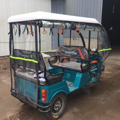 China Electric Tricycle Tourist Sightseeing Rickshaw Gear Shifting In CKD Condition for sale