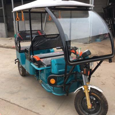 China Battery Powered Electric Rickshaw Gear Shifting 22km/H Max Speed With Sofa Seat for sale