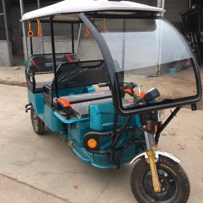 China Electric Tricycle Sightseeing Rickshaw Drum Brake 22km/H Max Speed In Skd Condition for sale